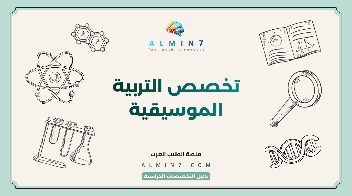 تخصص التربية الموسيقية canva