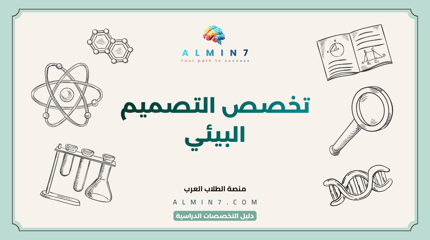 تخصص التصميم البيئي canva