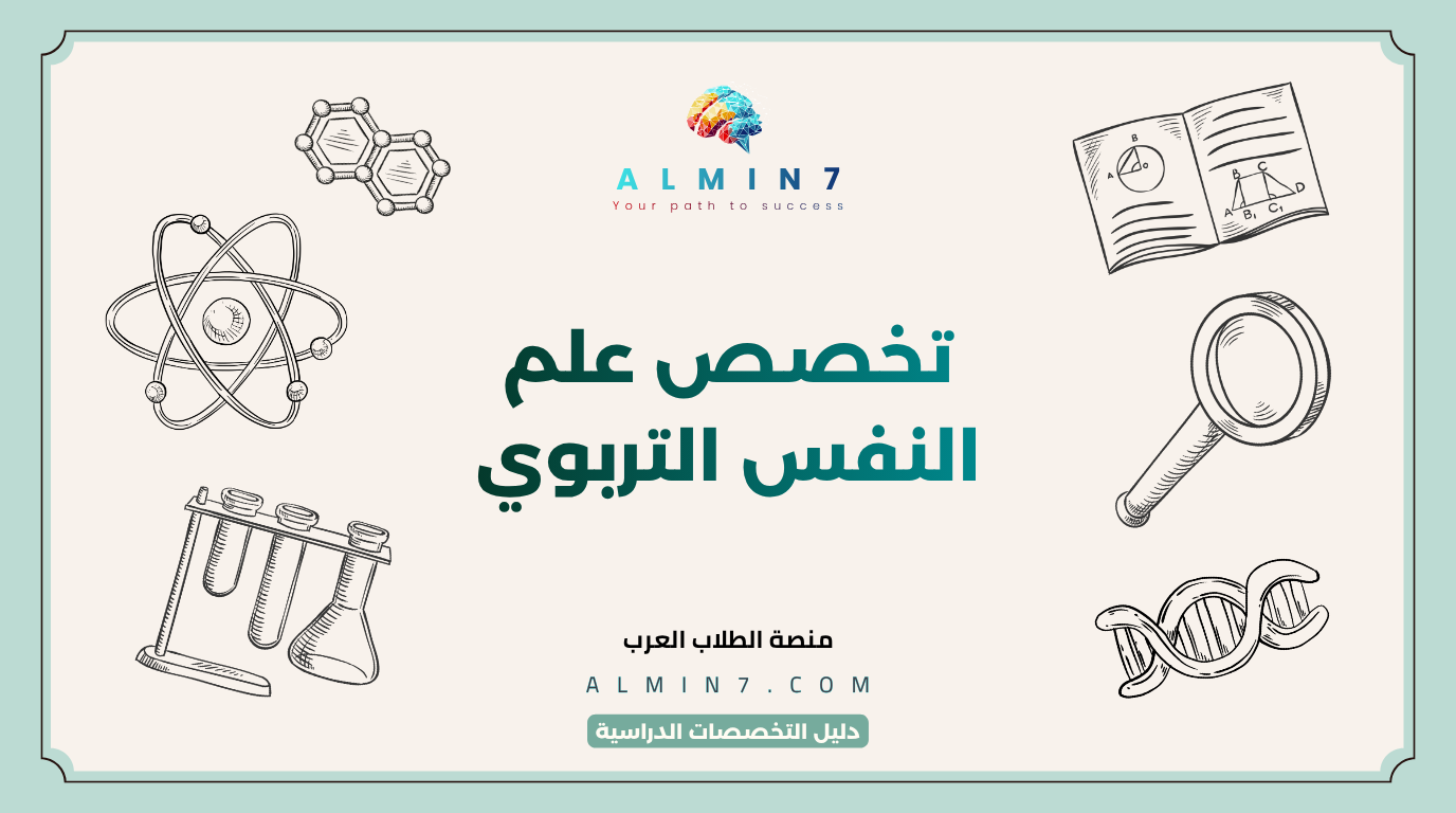 تخصص علم النفس التربوي canva