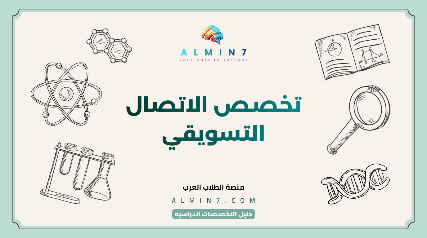 تخصص الاتصال التسويقي canva