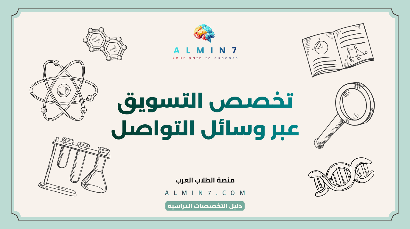 تخصص التسويق عبر وسائل التواصل canva