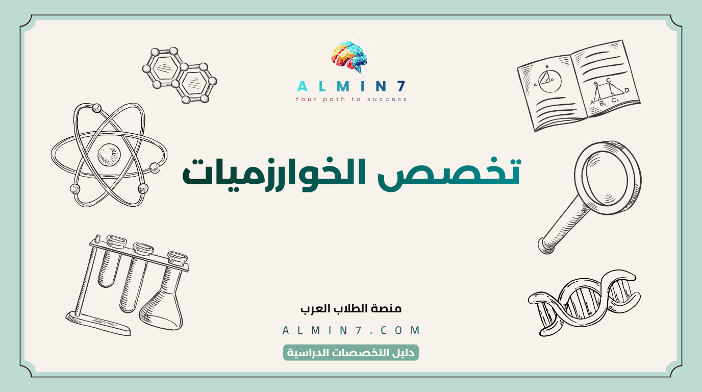 تخصص الخوارزميات canva