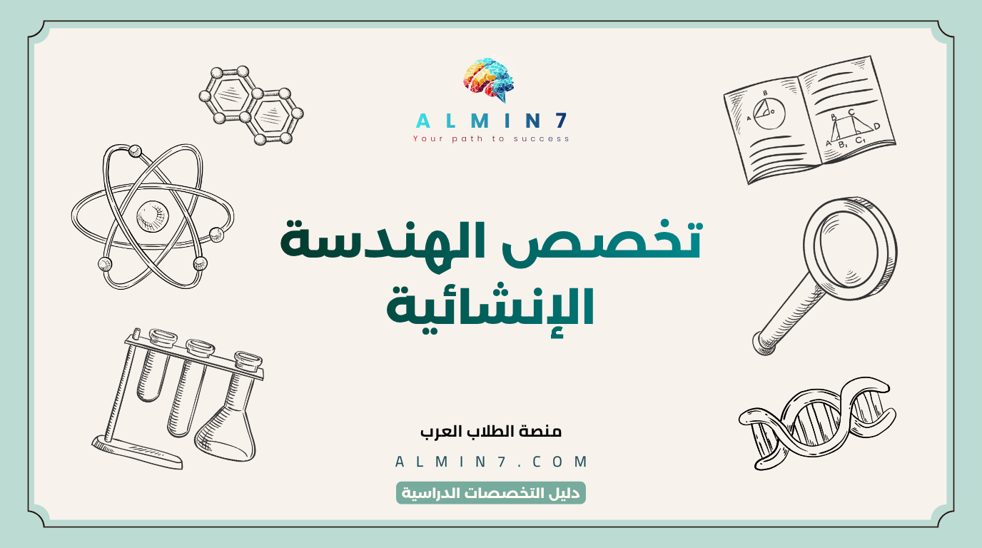 تخصص الهندسة الإنشائية canva