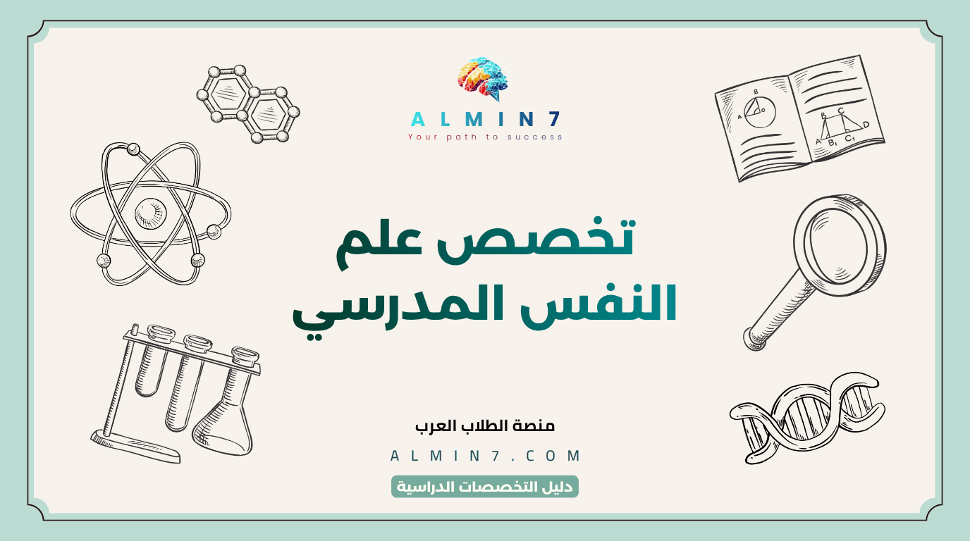 تخصص علم النفس المدرسي canva